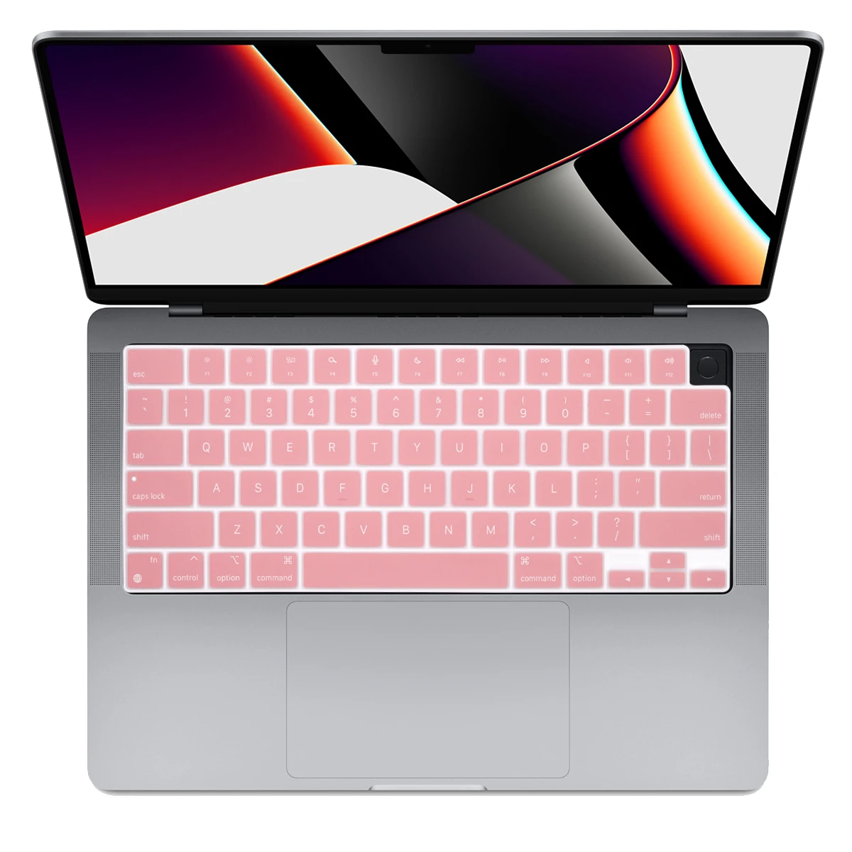 2021 MacBook Pro 14 16 인치 키보드 커버 A2442 A2485 노트북 키보드 보호대 실리콘 컬러 Pro14.2 M1 16 M1 Max New
