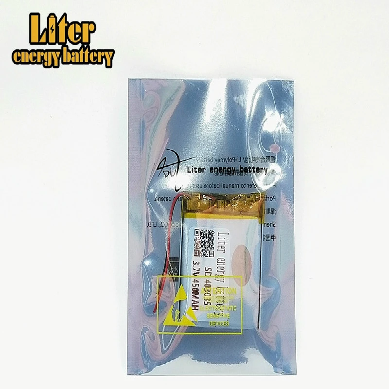 1/2/4 шт 3,7 V, 450 mAH, 403035 полимерный литий-ионный/литий-ионный аккумулятор с PCB для игрушки, POWER BANK, gps, mp3, mp4, mp5 Смарт-часы, динамик