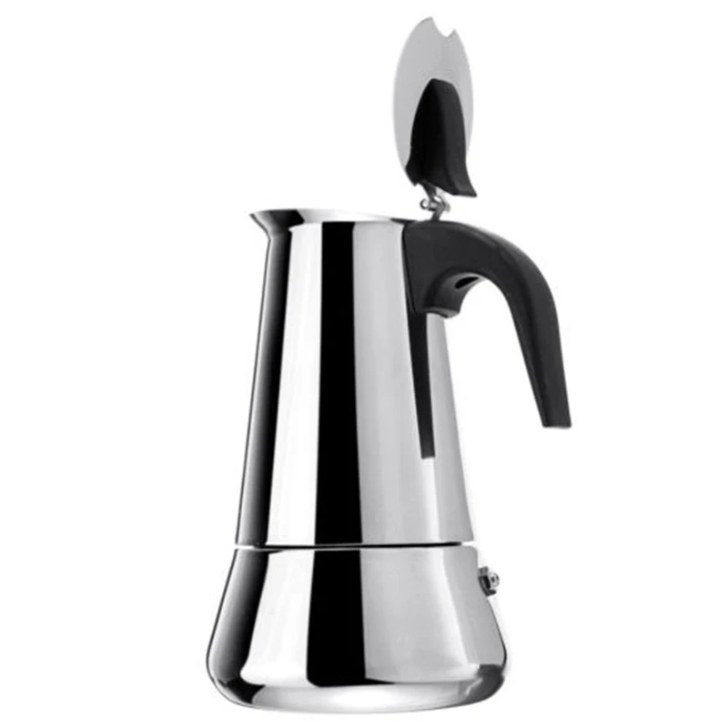 Французский пресс Нержавеющая сталь плите Moka эспрессо Кофе горшок инструмент Плита cafetera и expreso cafetera Лонгборда