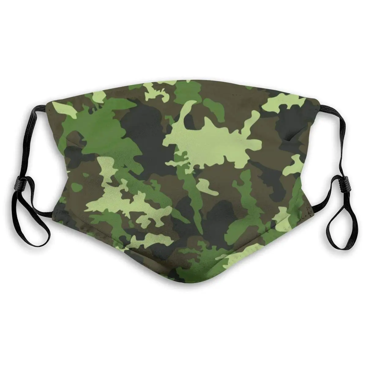 Камуфляж Моющиеся Многоразовые маска против пыли половина уход за кожей лица для