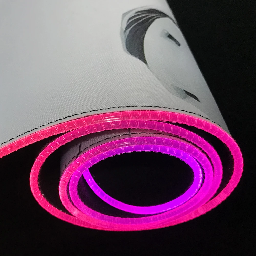 FFFAS Magic lights Gaming Computer Mousepad RGB Large Mouse Pad Gamer Big Mause Pad PC Desk Play Ma
