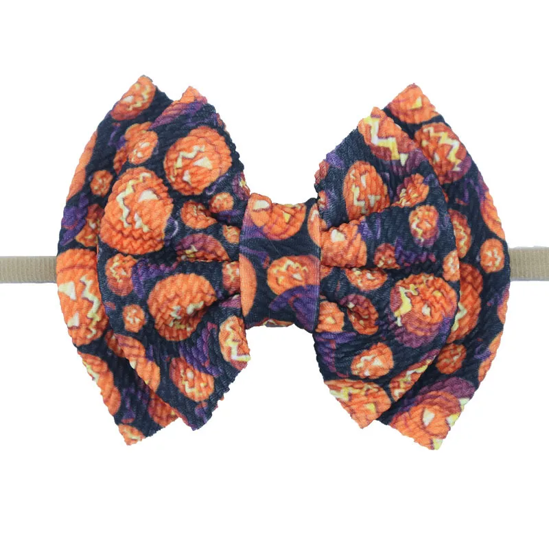 

Elastic Nylon Hair Band for Girls Baby Headbands Baby Hair Accessories Baby Headband Bow Baby Girl Headbands Turban Halloween