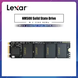 Lexar NM500 M.2 2280 Накопитель SSD с протоколом NVME жесткий диск SSD 256 ГБ 512 128 внешний твердотельный накопитель на жестком диске HDD PCIe Gen3x2 для