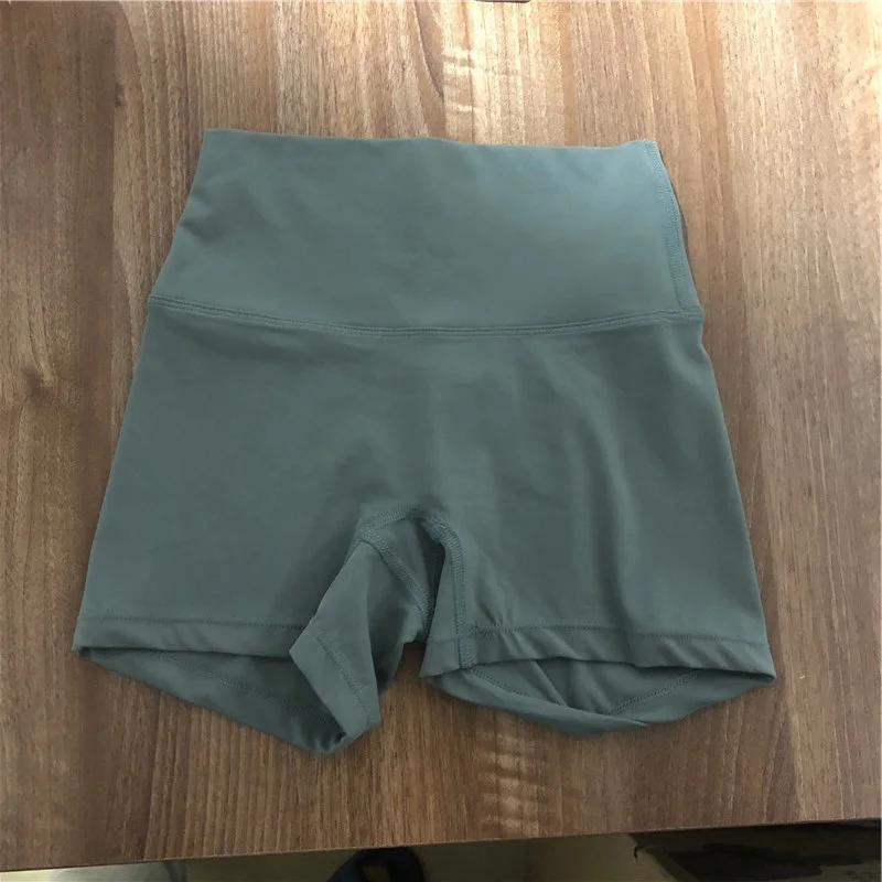 Sexy Fitness Shorts Female Gym Clothes High Waist Peach Hip Sports Tights Running Women Yoga Skims Gym Leggings Athletic Workout