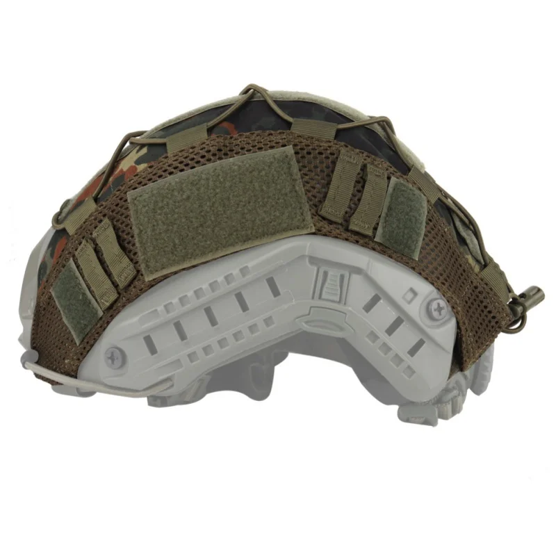 Новое поступление один Tigris Tactique Multicam Couvre-casque pour Ops-core RAPIDE PJ Casque et OneTigris PJ Casques шлем - Цвет: FL