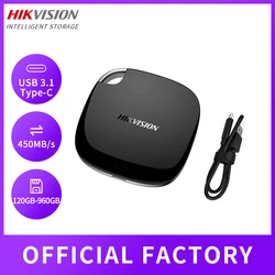 HIKVISION T100I Portable External SSD Hard Drive USB 3.1 Type C 128GB 240GB State Drives For Disk For Laptop Storage Device