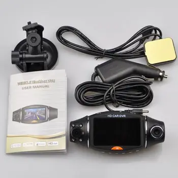 

Dual Lens HD GPS Vehicle Car Dash Cam Video Recorder 140° Night Vision Camera