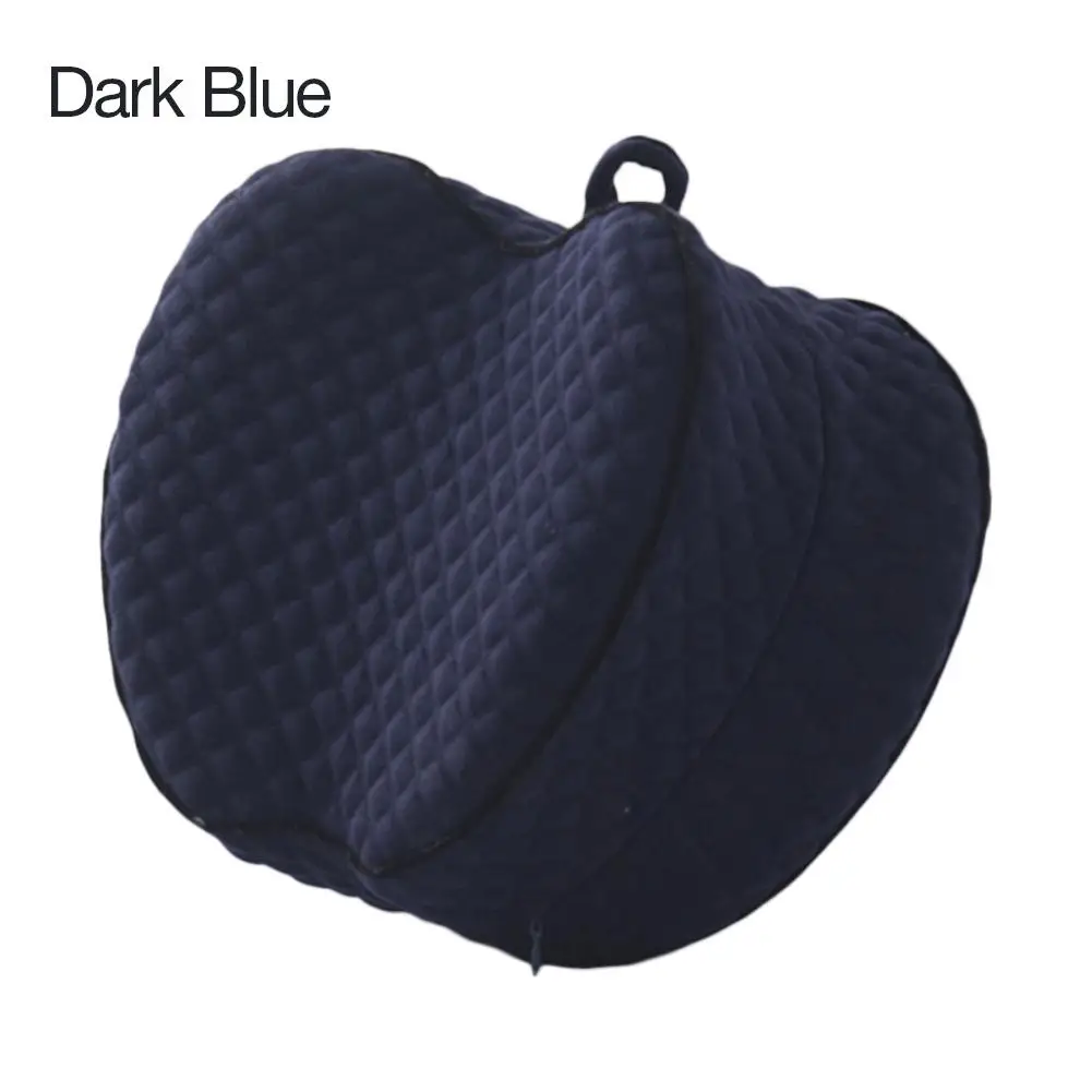 Deep Blue Горячая 2-color Apple Memory медленный отскок памяти съемная и моющаяся подушка для ног хлопок подушка для ног товары для здоровья - Цвет: Deep Blue