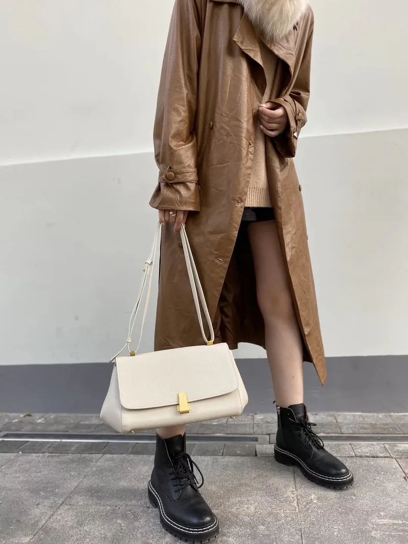 

Women's bag 2020 new ladies shoulder bag elegant simple multifunctional fashion celebrity handbag small square super fire bag