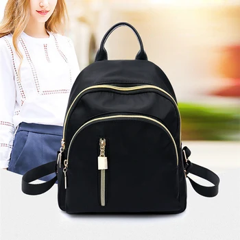 

New Korean Female Backpack Shoulder Bag Women College Student School Backpack Black Casual Travel Backpack for Women Rucksack
