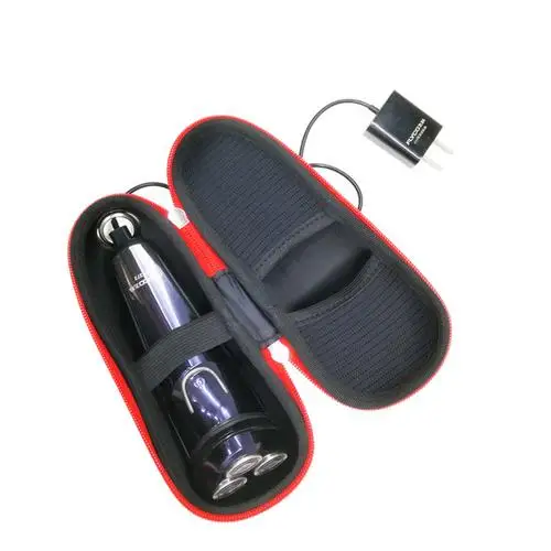 Organizador para Philips Braun Panasonic Bolsa ​​EVA Color:Negro SHUFAGN,Viaje de Cuero Protector Duro máquina de Afeitar eléctrica Impermeable PU Caja 