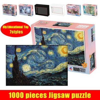 

Jigsaw Puzzles 1000 Pcs Puzzle Game Paper Quality Assembling Puzzles For Adults Puzzle Toys Kids Children Educational Toys