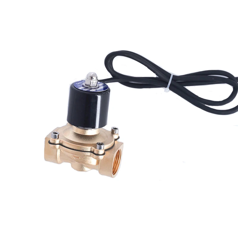 N/C 2Way Eelectric 12v Air 2 дюймовый электромагнитный клапан 24vac для фонтана