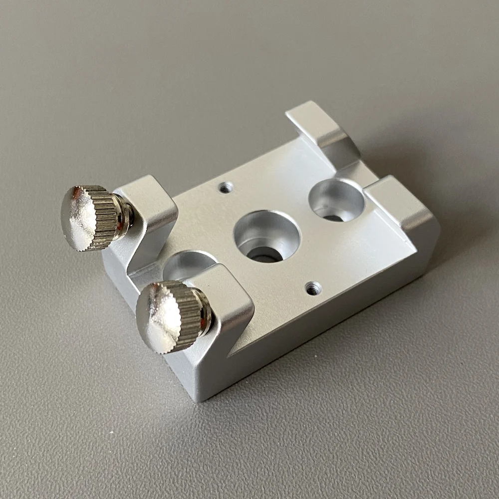 Telescope Adapter Bracket Takahashi finder Bracket finder Mounting Base with 2 screws Astronomical Telescope Accessories