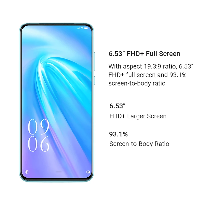 ELEPHONE PX 4 ГБ 64 Восьмиядерный смартфон MT6763 с экраном 6 53 дюйма FHD + 16 МП выдвижная