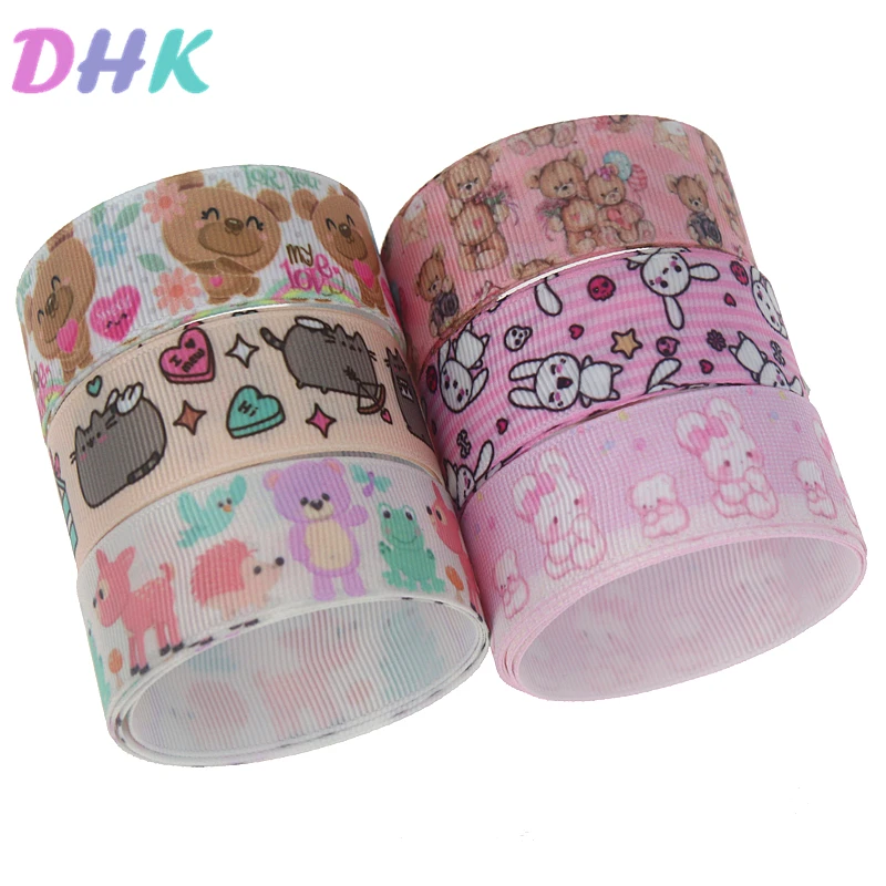 DHK 5 ярдов с персонажами из мультфильмов короткими рукавами принтом животных