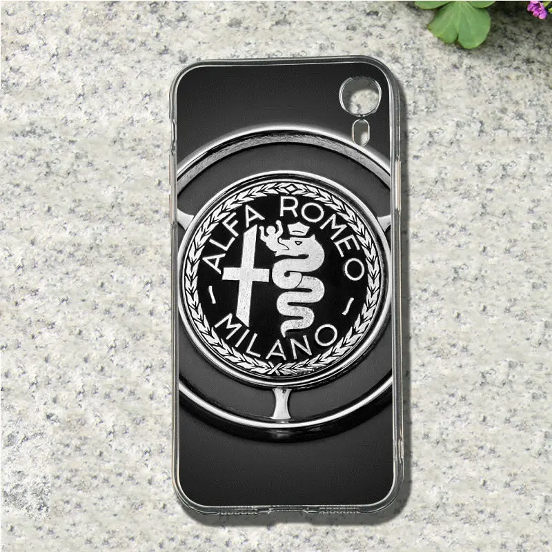 Мягкий чехол для samsung Galaxy Note 10 A10 A20 A30 A40 A50 A60 A70 A80 A20E M10 M20 M30 Pro Shell Hot Car Alfa Romeo Логотип Дизайн