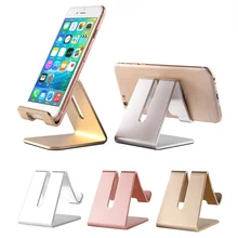 Support de téléphone de luxe doré en aluminium, étagère pour cartes de visite, fournitures de bureau, accessoires d'affaires