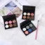 Hot style 6 color eye shadow pearl matte glitter powder earth color brown eye shadow tray waterproof does not stain color makeup Hot style 6 color eye shadow pearl matte glitter powder earth color brown eye shadow tray waterproof does not stain color makeup