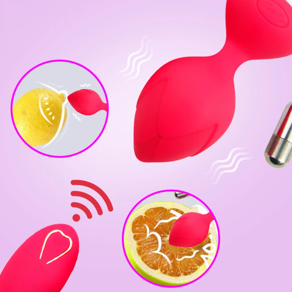 Remote Control Powerful Vibrating Pulsing Vaginal Tightening Stimulating Training Kegel Ball Exerciser Massager Masturbator