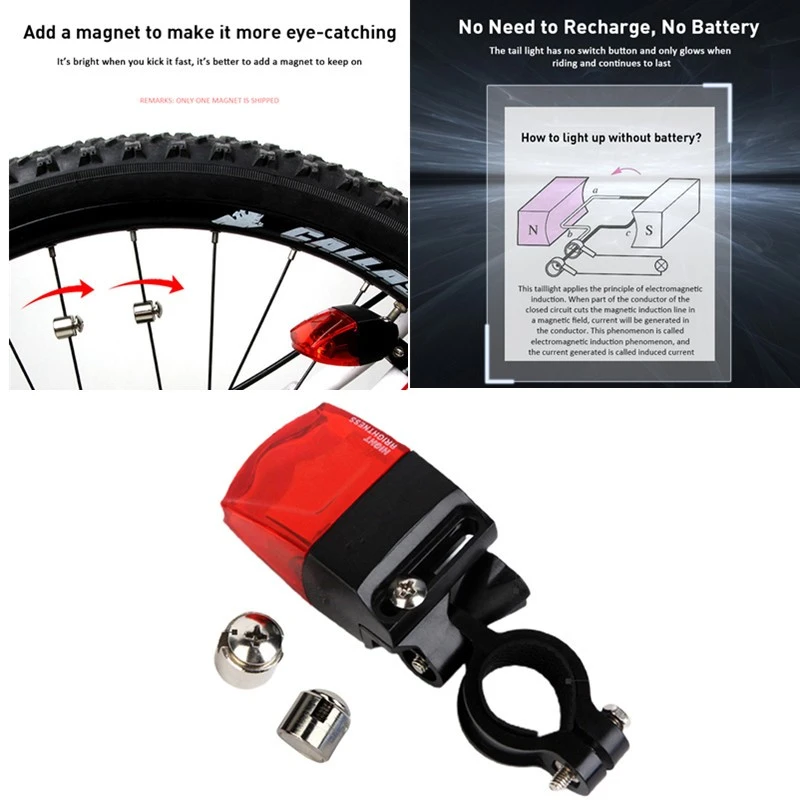 Sichtlinie Schicksal Eigentlich no battery bike light Entschuldigung