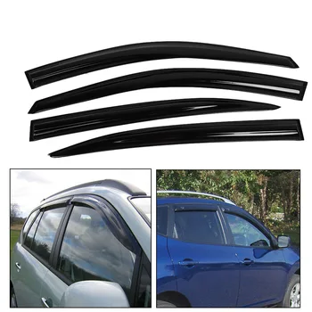 

Oversea 4Pcs/Set Car Sun Shield Guard Door Window Visor Fit for Honda Accord 2008 2009 2010 2011 2012 for Sedan/4 Door Models