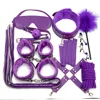 10 purple BDSM set
