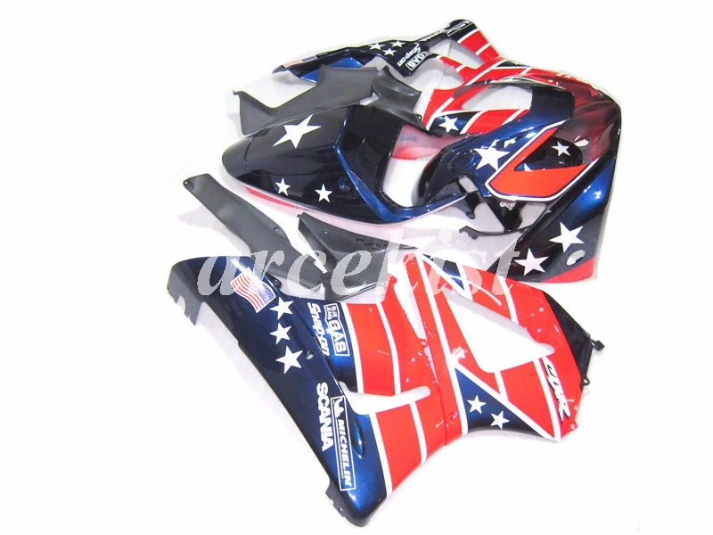 ABS мотоцикл обтекатели комплект для HONDA CBR 929RR 929 2000 2001 CBR929RR 00 01 CBR 900RR Обтекатели набор на заказ Красный Синий Холодный