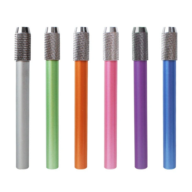 

Metal Pencil Extender Art Sketch Color Pencil Lengthening Student Writing Long Rod Pencil Set Cap