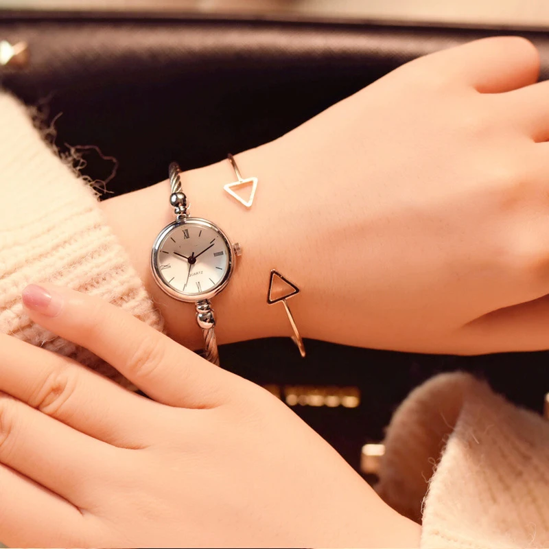 Women Watches Customizable Bangle Bracelet Watches
