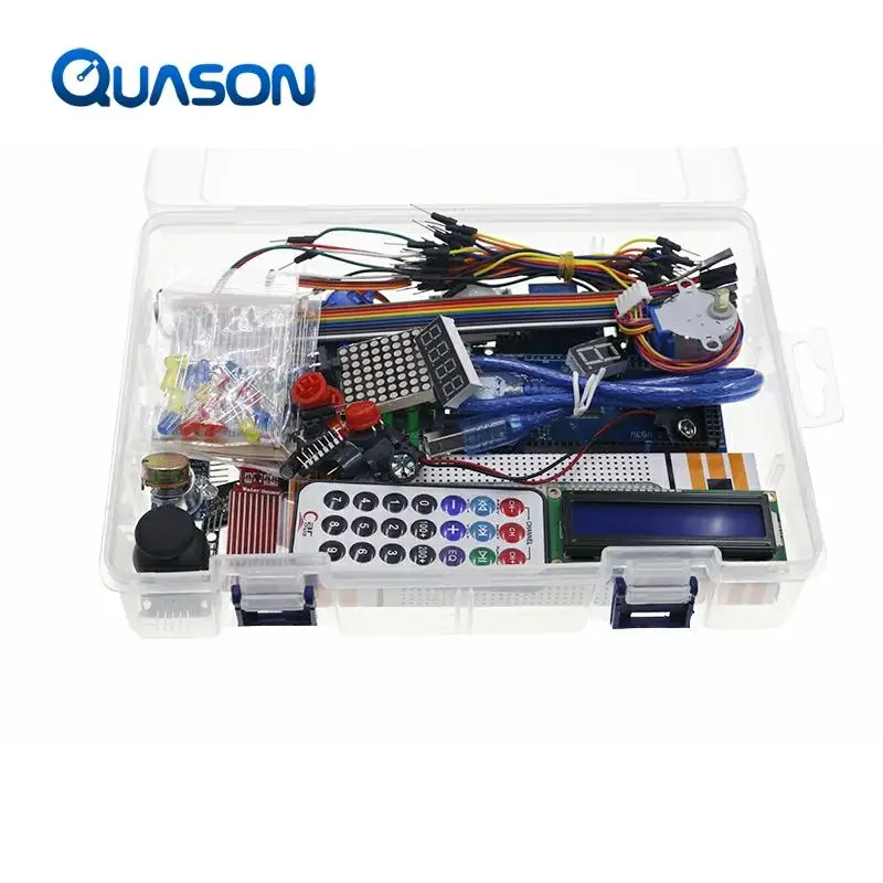 Mega-kit de iniciación 2560 r3, servomotor RFID, relé de rango ultrasónico LCD para arduino, envío gratis ► Foto 3/6