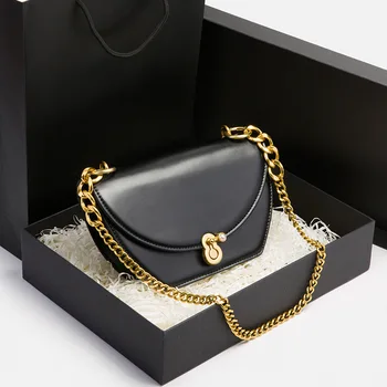 

Bag 2020 New Semi-Circular Saddle Bag Handbags Vintage Shoulder Shoulder Bag