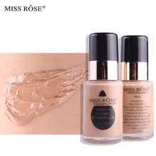 MISS ROSE, новинка, 30 мл, стеклянная бутылка, основа для макияжа, питающий консилер, основа для макияжа