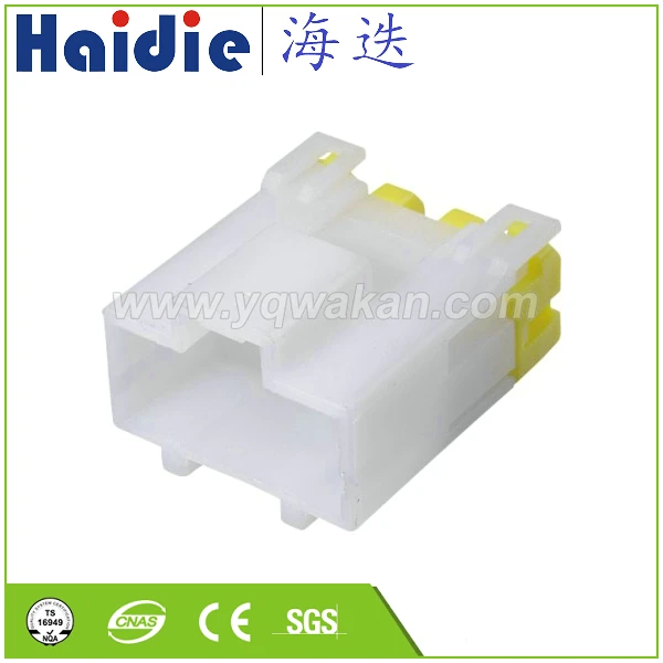 

Free shipping 5sets 6pin plastic housing plug male electrical wiring cable connector 6101-1061 7122-6060
