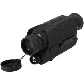 

Night-Vision Monocular with 200M Full Dark Distance Camera Video Replay Menu Modes 8GB TF Card 2X Digital Zoom Water Resistant I