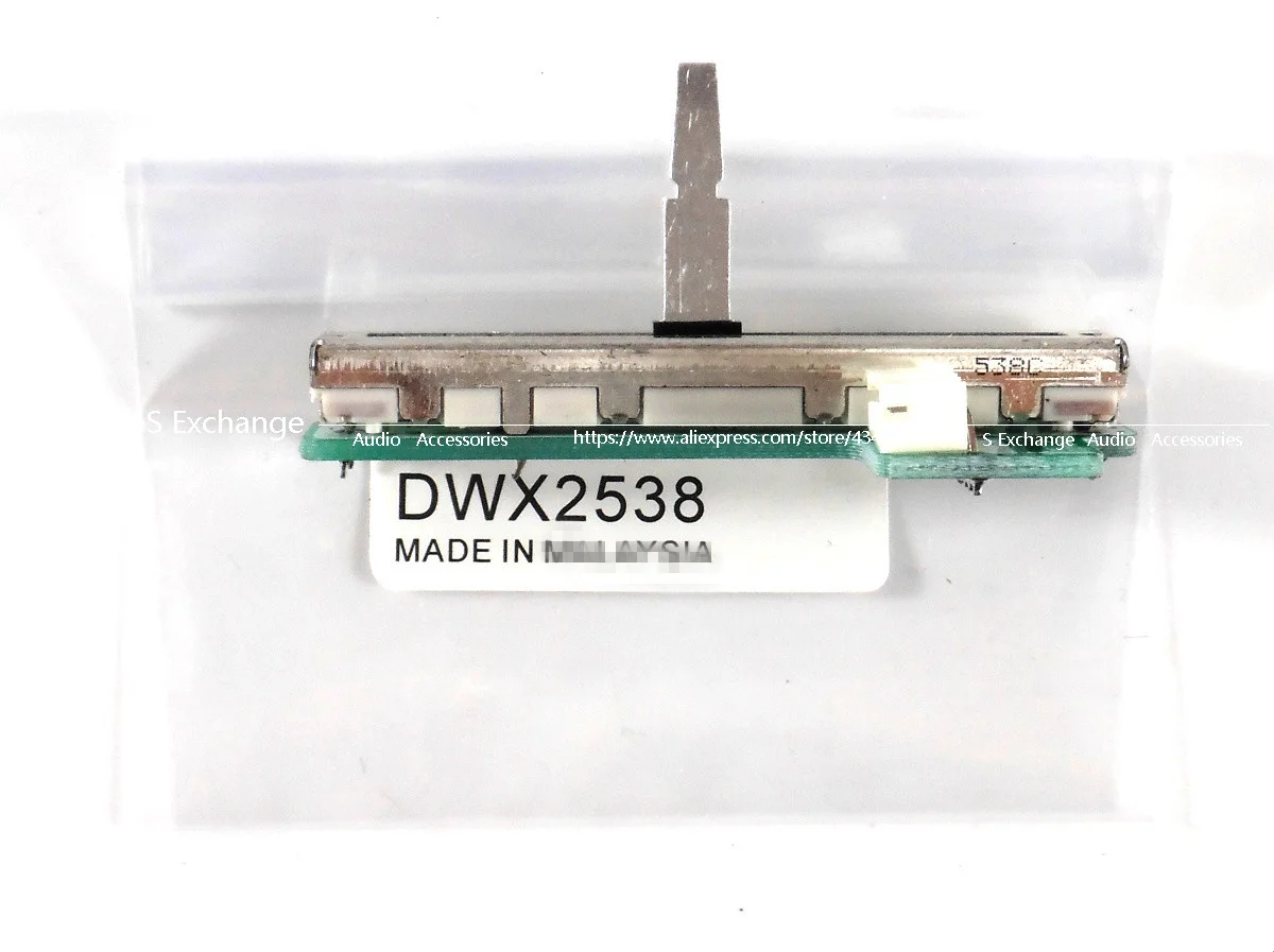 4pcs/lots Original CH1 CH2 CH3 CH4 FADER FIT PIONEER DJM 800 DWX2537 DWX2538 DWX2539 DWX2540 each model one pcs ALPS
