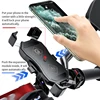 Motorcycle Phone Holder 15W Wireless Smart Charger QC3.0 Wire Charing 2 in 1 Semiautomatic Stand 360 Degree Rotation Bracket ► Photo 3/6