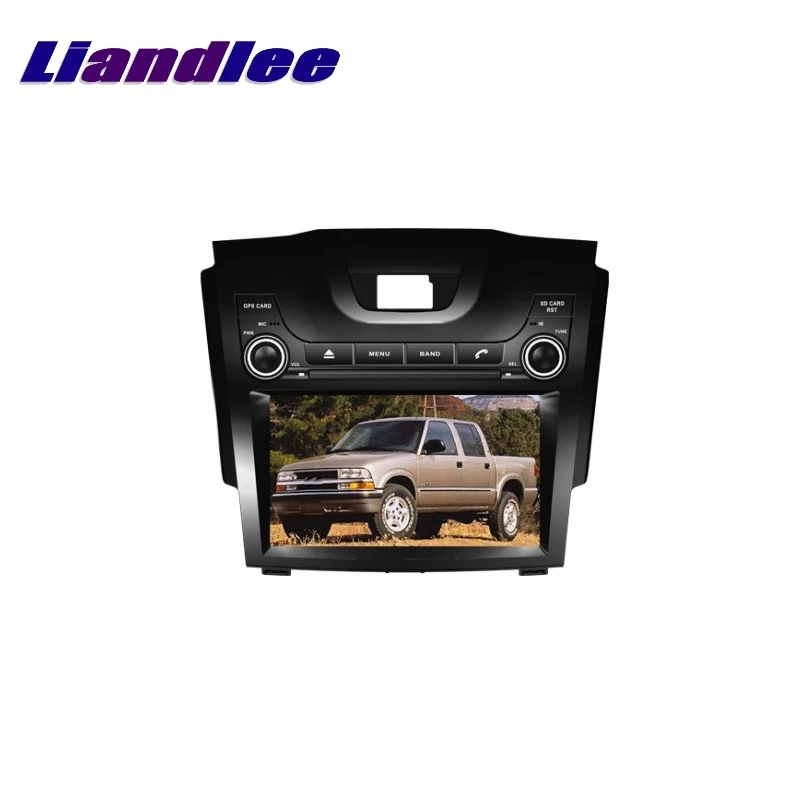 LIandlee для Chevrolet S10 S 10 2012 ~ 2017 LiisLee мультимедиа, ТВ DVD gps аудио Hi-Fi радио оригинальный стиль Навигация