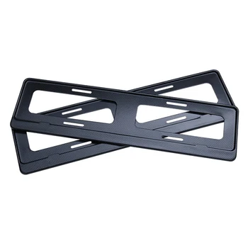 

License plate holder can be customized trademark European north American license plate holder carbon fiber license plate holder