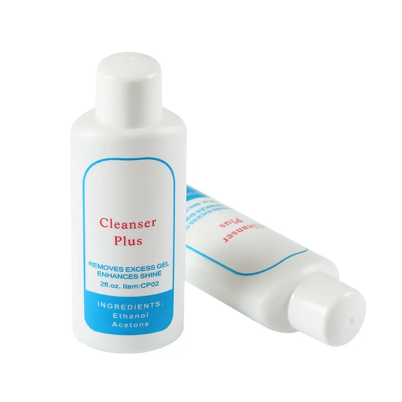 60ML Cleanser Liquid UV Gel Polish Excess Remover Surface Sticky Layer Residue Nail Art Acrylic Clean 3