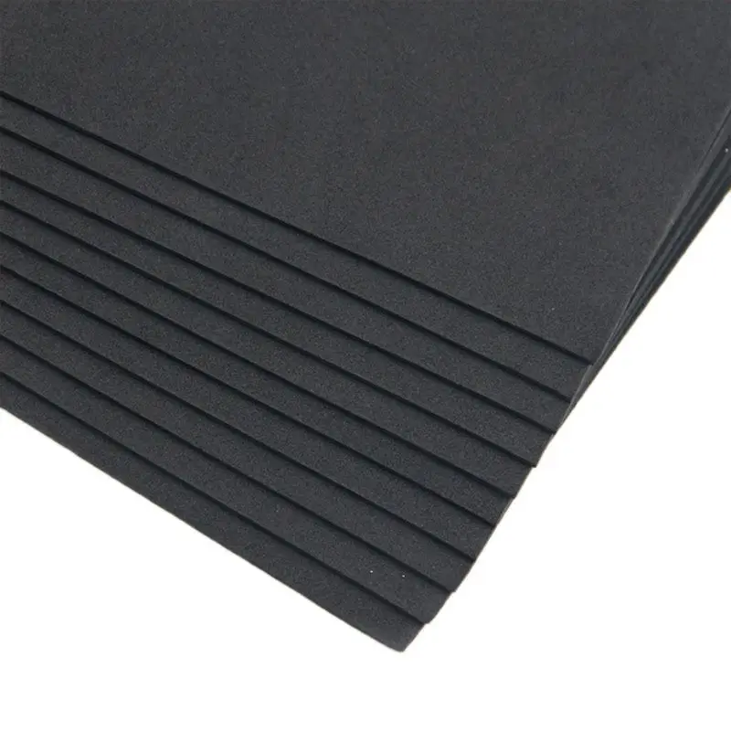 Black DIY A4 Толстая губчатая бумага 16K для губка для украшения Foam paper рукоделие войлочная пена цветная бумага детский сад материал ручной работы - Цвет: Black