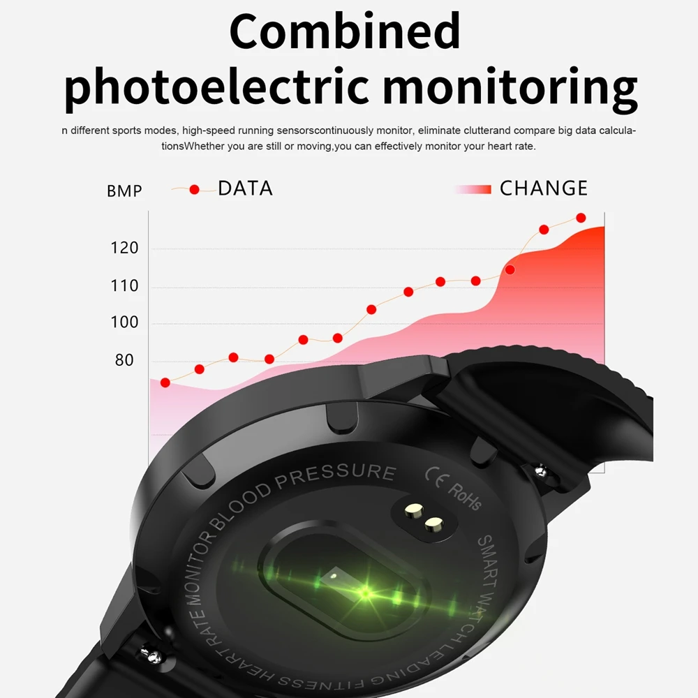 Мужские Смарт-часы T4 pro, водонепроницаемые, упрочненное стекло, смарт-браслет, модный фитнес-трекер, кислород крови, PK V12, браслет