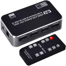 Aliexpress - HDMI-compatible switch 4 enters the 1 output switcher with audio separation to support Dolby view Dolby panoramic sound