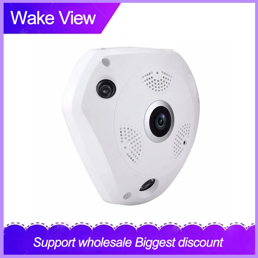 WakeView полный Высокое разрешение 1080P IP Камеры Скрытого видеонаблюдения панорамный