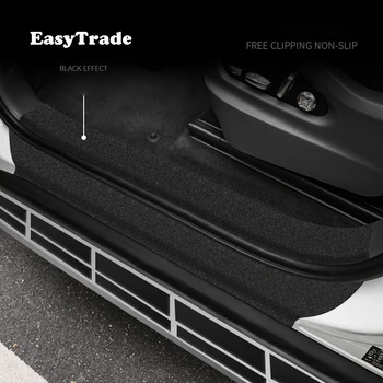 

For Peugeot 3008 4008 5008 408 308 Car Trunk Door Sill Bumber Anti-skid Protector Scratchproof Sticker Car Accessories