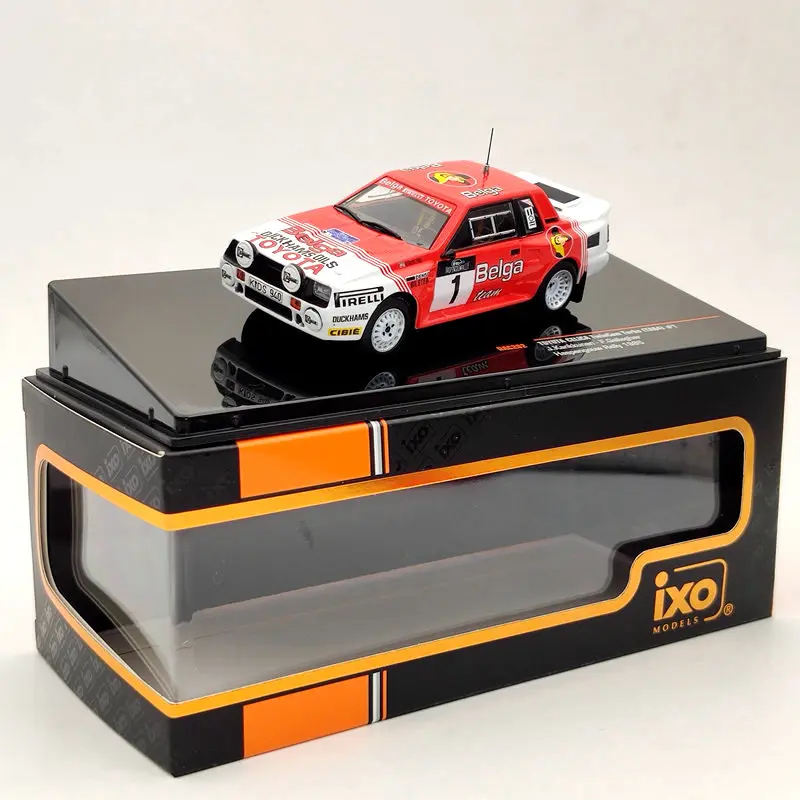 

1:43 IXO For TY Celica Twin Cam Turbo TA64 #1 Rally 1985 RAC282 Toys Car Diecast Models Limited Edition