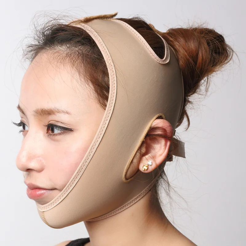 

Facial Thin Face Mask Slimming Bandage Skin Care Belt Shape And Lift Reduce Double Chin Face Mask Face Thining