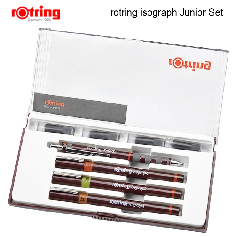 Rotringジュニアセットisograph詰め替えインク多孔点ペン描画ツール Art Markers Aliexpress