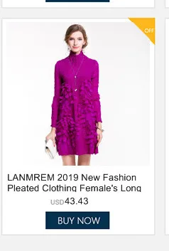 LANMREM Flare Buttom Pleated Elastic High Waist Full Length Female OL Pants Trousers WJ08106XL