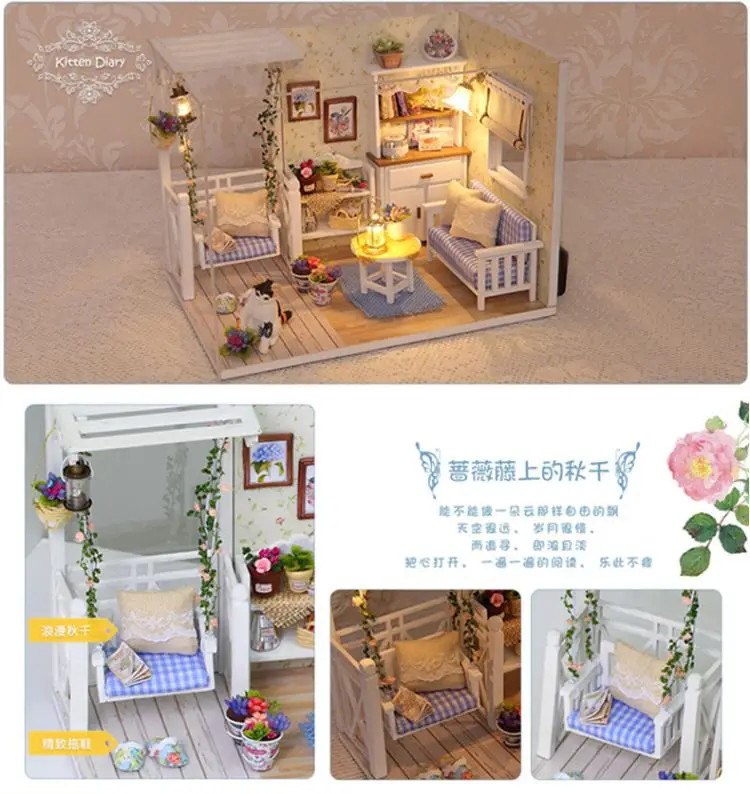 Girl'S House Yi Young STUDENT'S Assembled Toys Children 7 Big Kid 8 Intelligence 9 Girls 10-Year-Old over 12 14